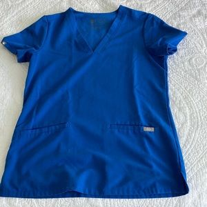 Figs Scrub Set in Royal Blue